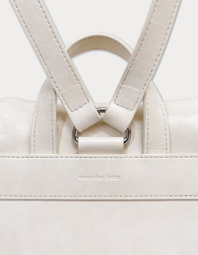 fle backpack - cream
