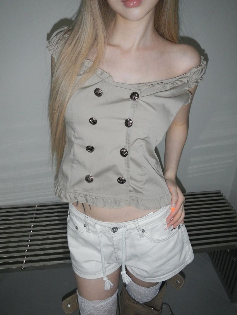 rope shorts(2 color) 4871