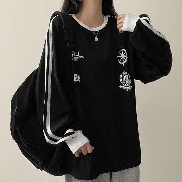 Dero Vintage Track Line Sweatshirt