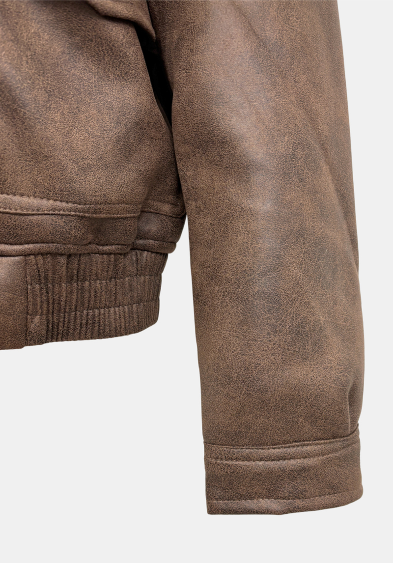 Taylor Suede Fur Neck Jumper