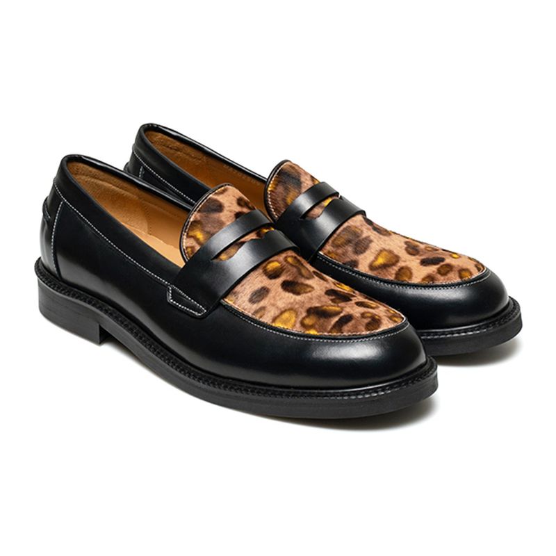 [MADE] MEN LOAFER LEOPARD EDITION LOW