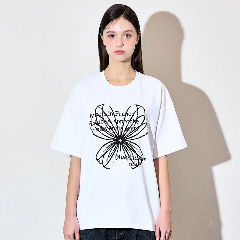 VETEZE(ベテゼ)の「AUBEA DRAWING ATTERIER HALF T (4color)(Tops)」