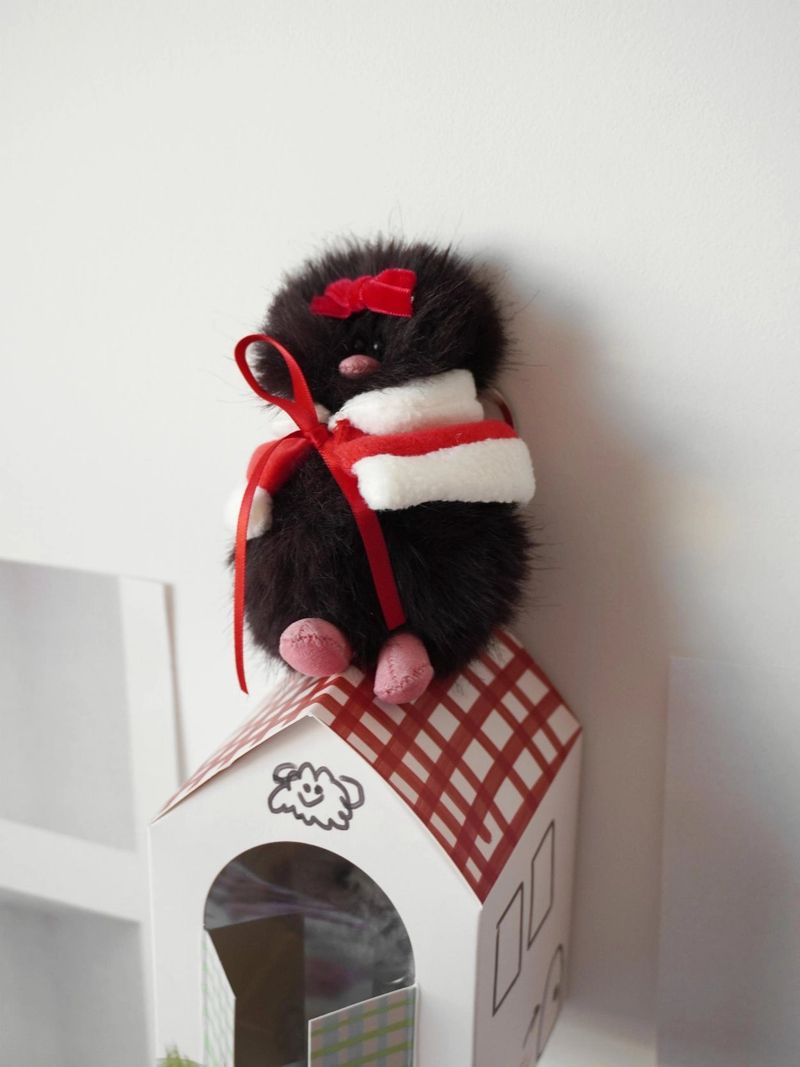 Keyring Acc 'Christmas Santa Cape'