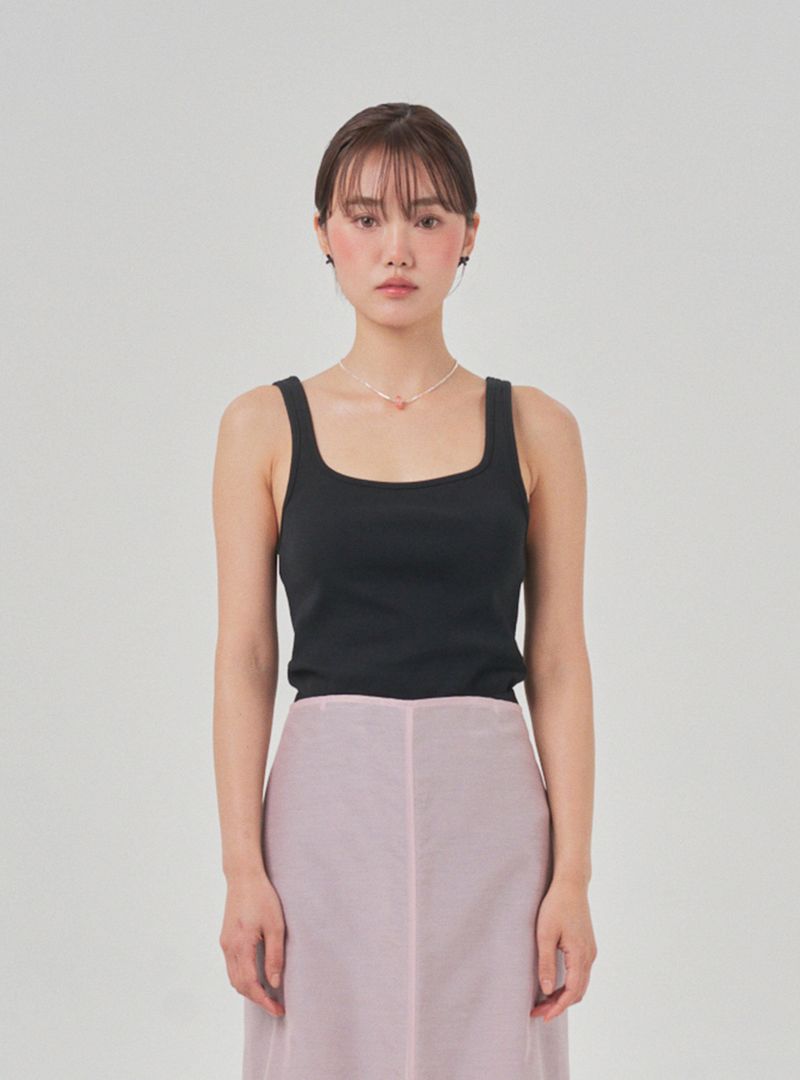 rram(アラーム)の「Square sleeveless (black)(Tops)」