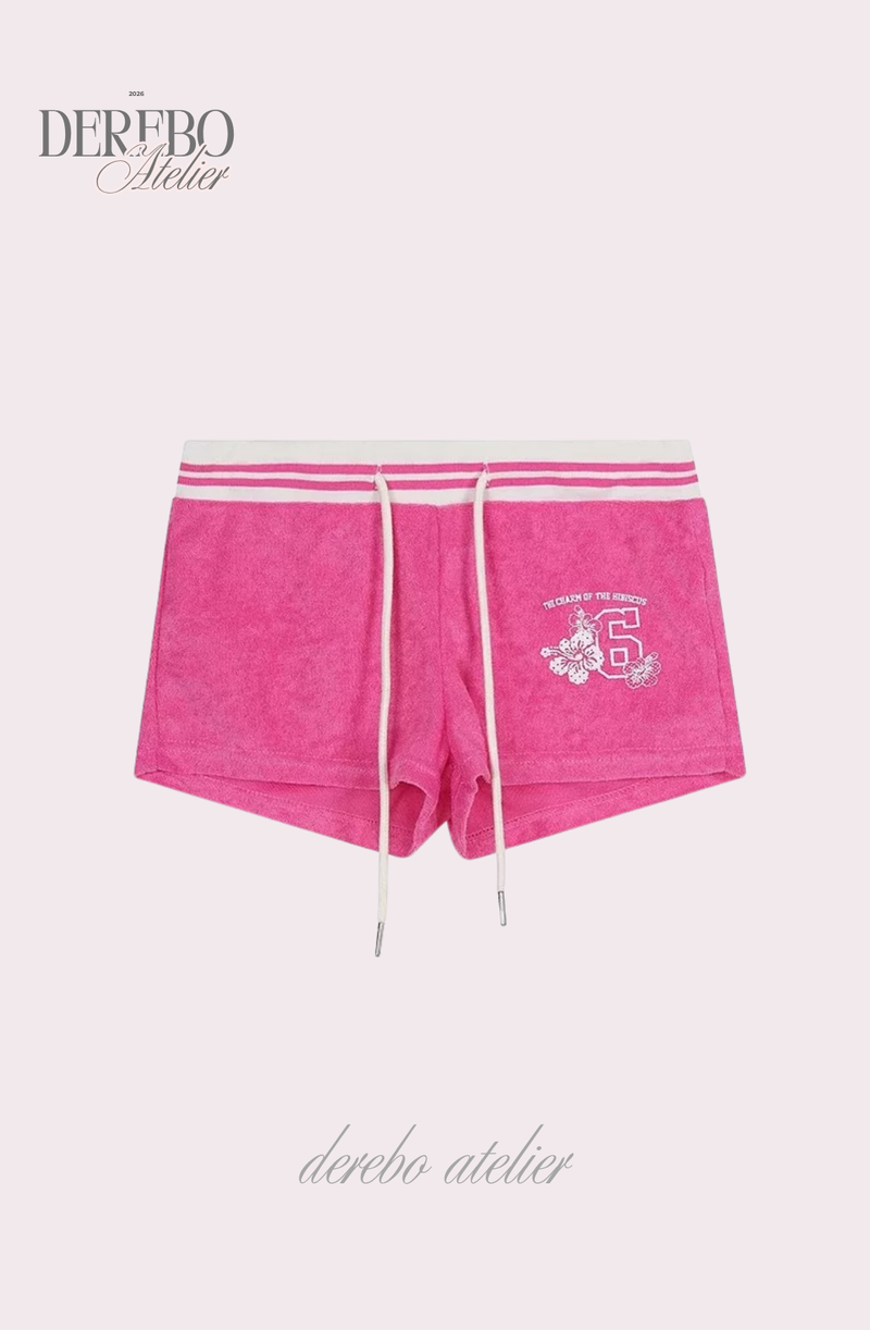 Tarry Pink Mini Short Pants