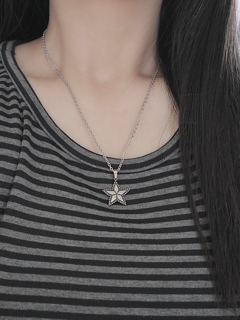 peace star nacklace