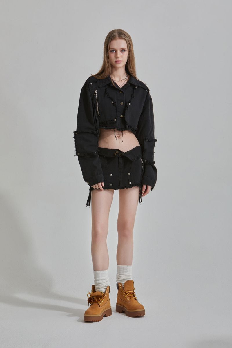RIVET MINI SKIRT
