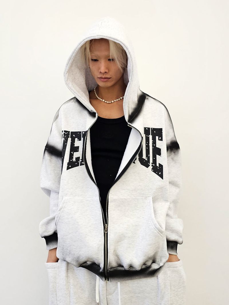 VENTIQUE VTQ Napping hooded zip-up 3colors