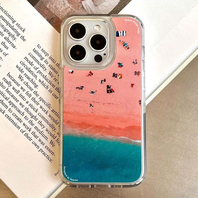 Peach Brown Sand Case (Jelly Hard)