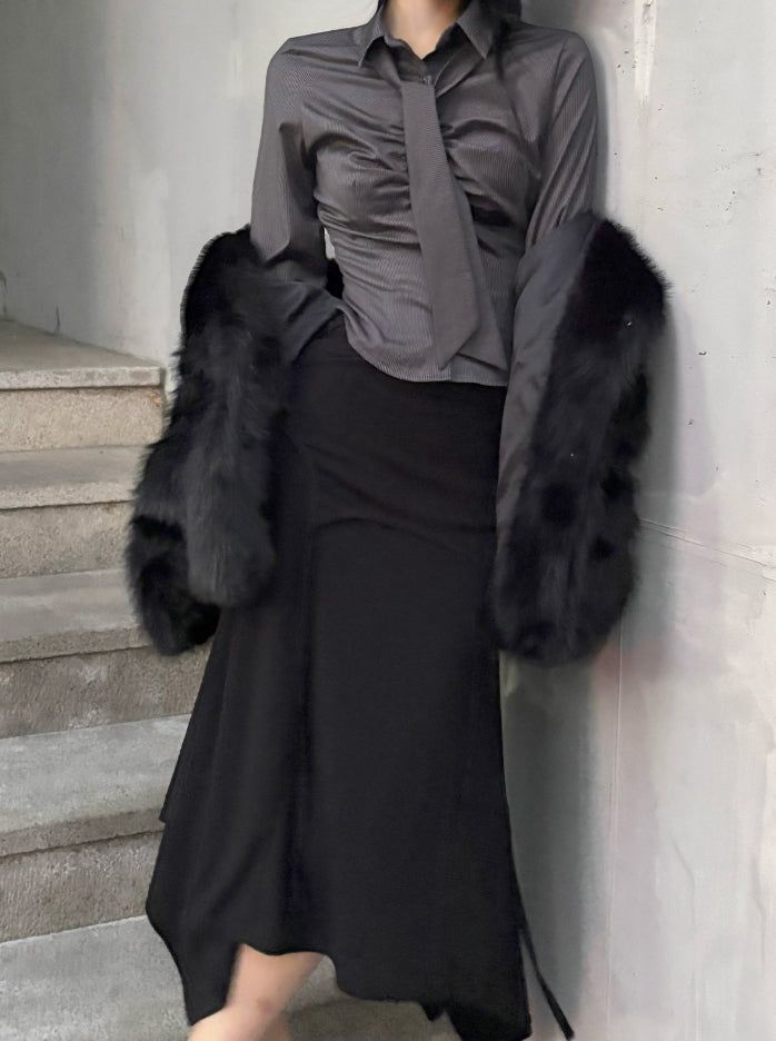 Noah Two-Way Layered Skirt