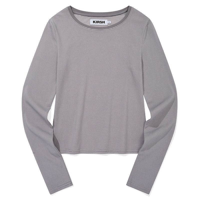 STRIPE LAYERED T-SHIRT 2PACK [WHITE]
