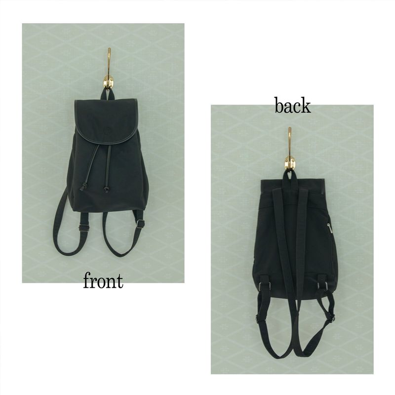 nylon backpack_baby pink