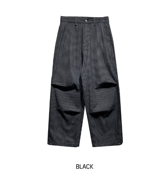 Pay wide pintuck striped denim
