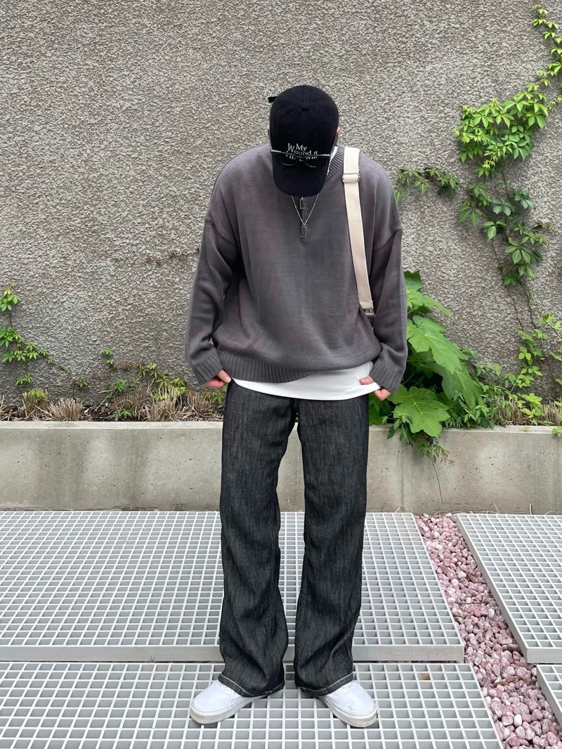 WOLF LINEN DENIM PANTS(XS~L)
