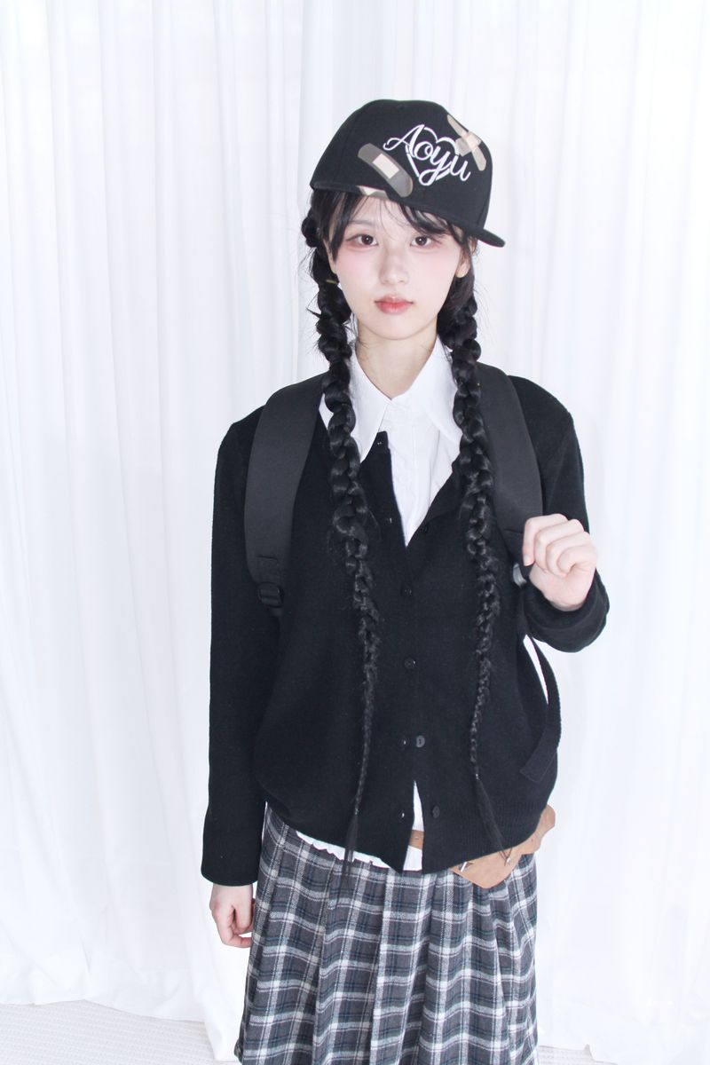 Rabbit Drop String Patch Backpack (2color)