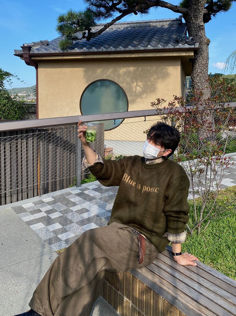 Frontail Brush Angora Knit 4C