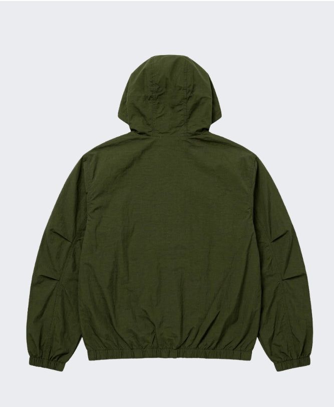 Crop Banding Light Windbreaker Khaki