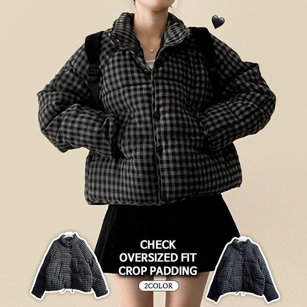 hijjoo（ハイチュー）の「 Youming Check Padded Jumper（Jackets/Outerwear）」