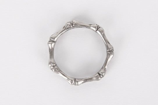 No.8866 HOLY IN CODE made bone thumb RING