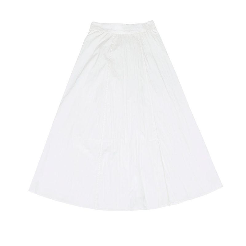 Essential flare skirt (WHITE)