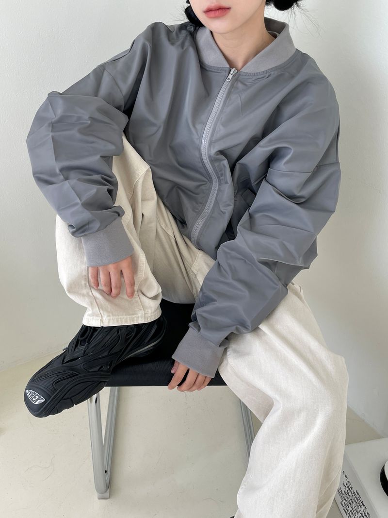 Slit puff point pants