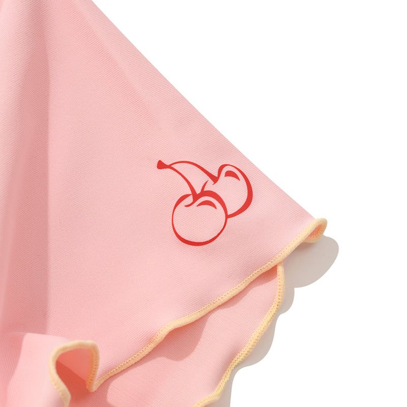 GRAPHIC POINT SHORT SLEEVE RASHGUARD [PINK]