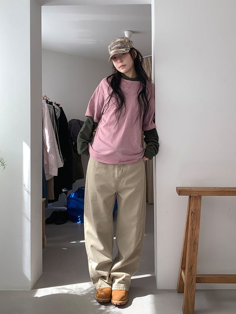 CUSTOM WIDE PANTS (3C)