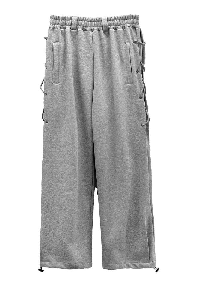 Corset brushed sweatpants