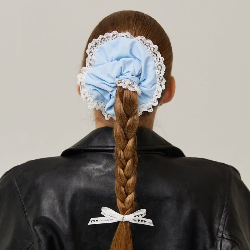 [SET] Logo Ribbon Clip Hair Pin