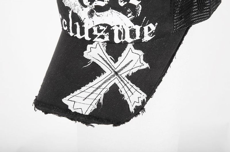 No.9631 cross VTG mesh CAP (4color)