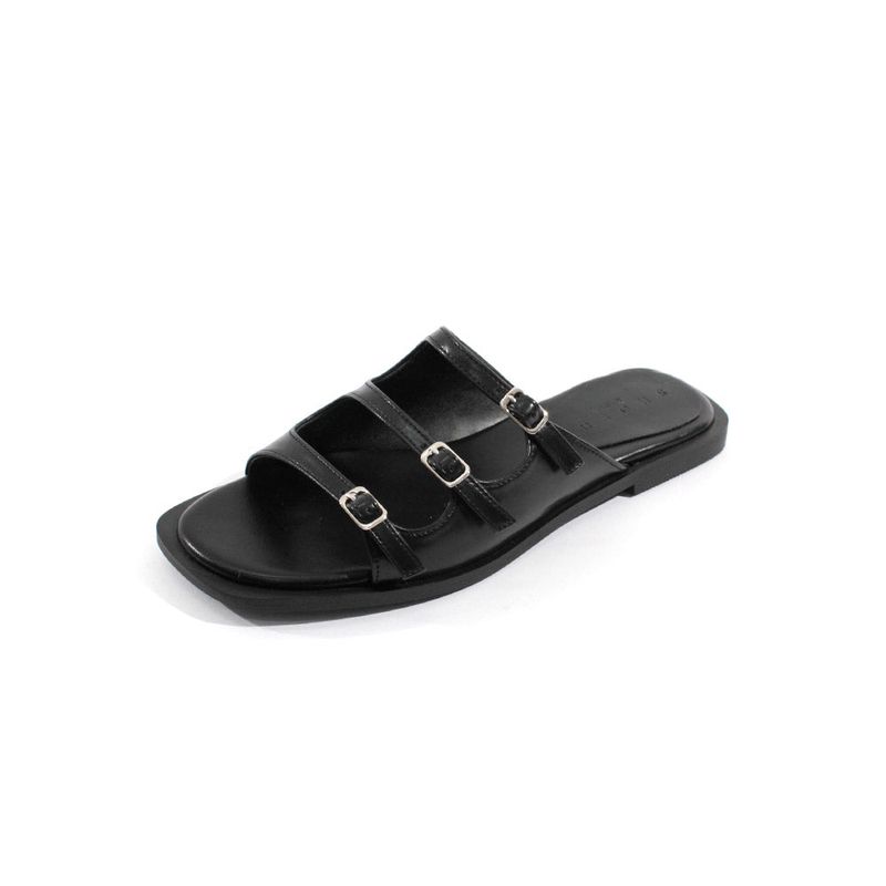 [Cowhide] Lati Strap Mule_S2204 (2Colors)