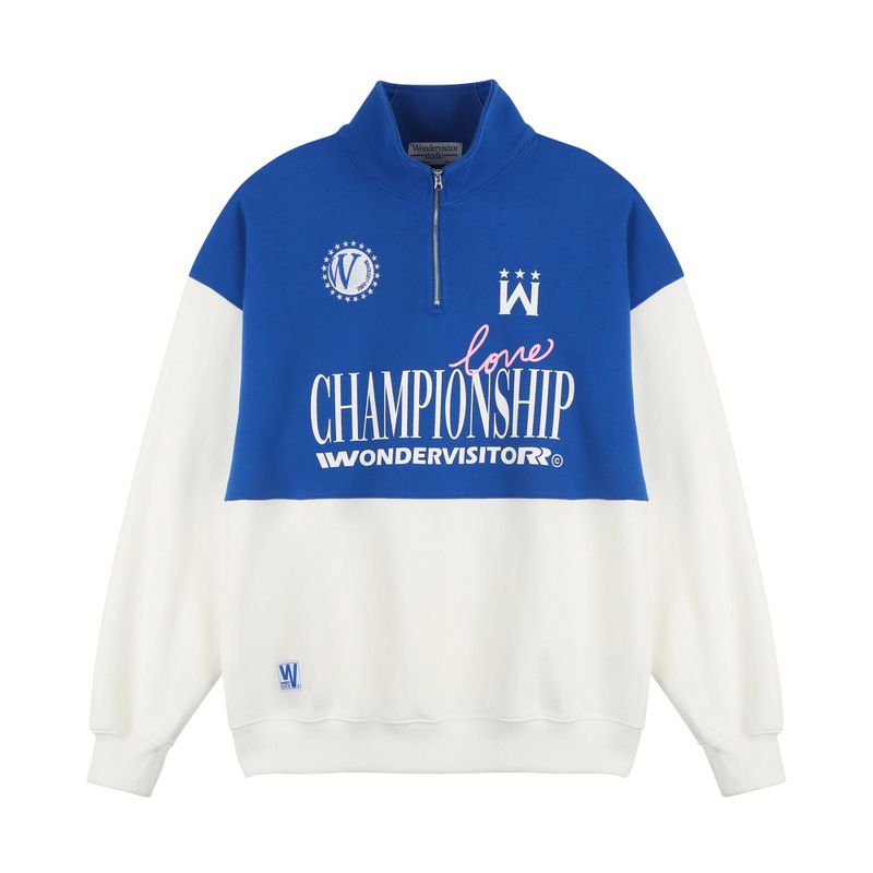 Sporty Half Zip-up [2 Color]