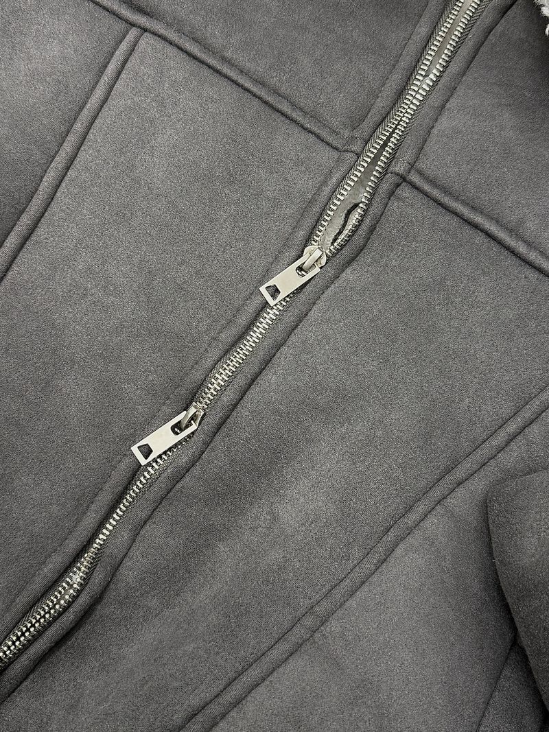 Haas Suede Shearling Mustang Jacket (3 Colors)