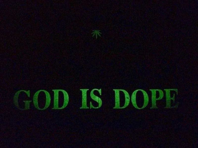 TZ GOD IS DOPE SS BLACK