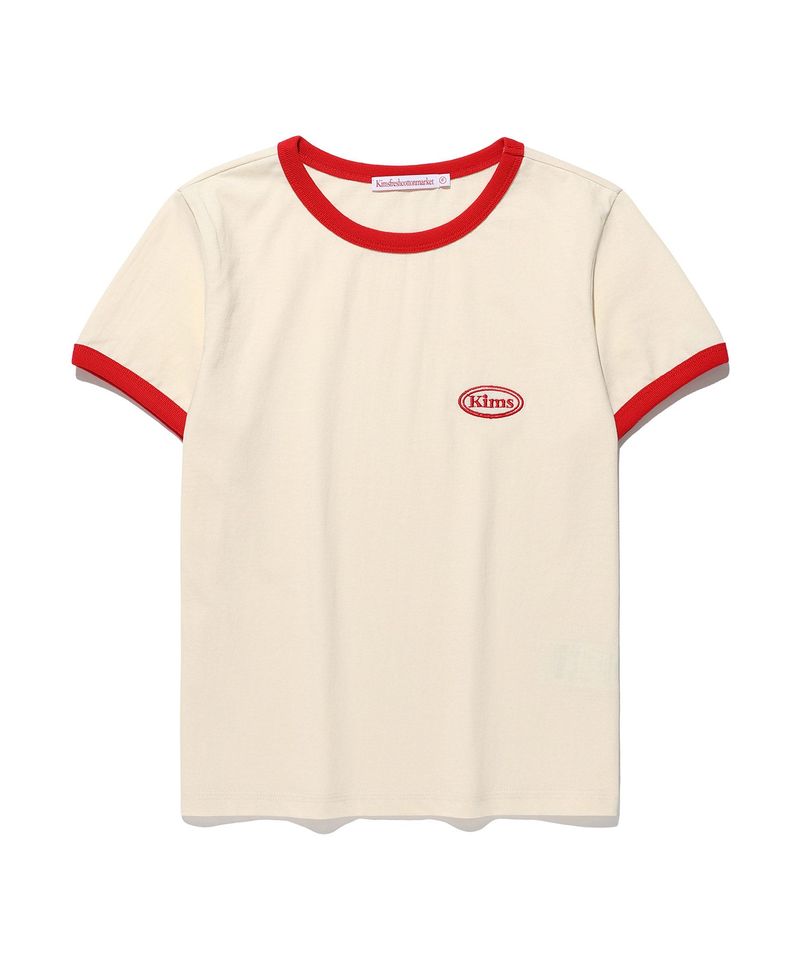 Kims Fresh Cotton Market(キムス フレッシュ コットン マーケット)の「Kims エッグバムリンガーT Cream(トップス)」