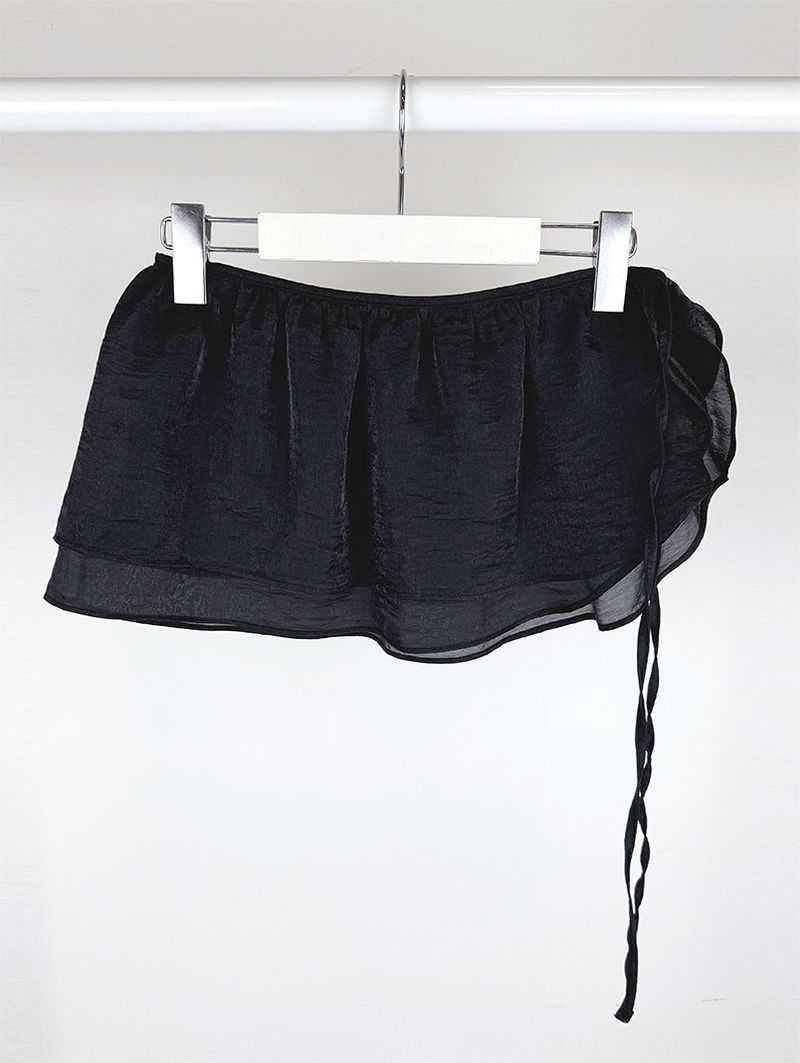 GLITTER CANCAN LAYERED SKIRT (2C)
