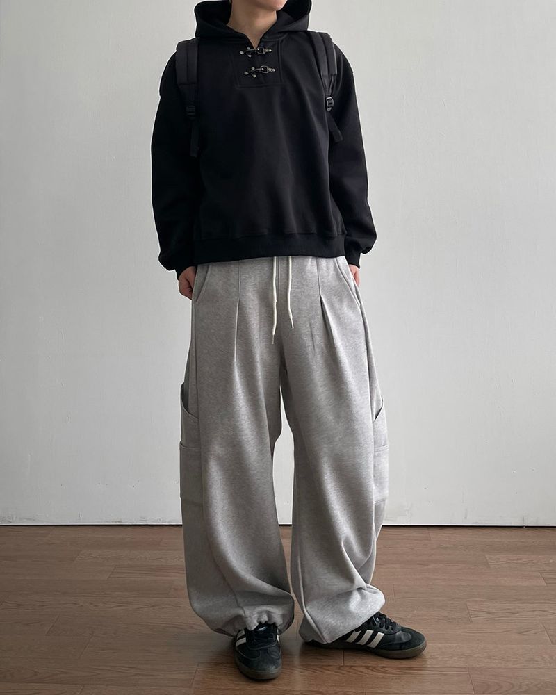 Seam Bonded Cargo Sweatpants