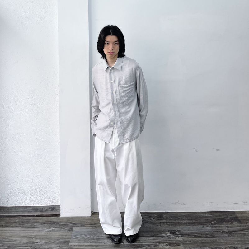 Textured Hem Shirt