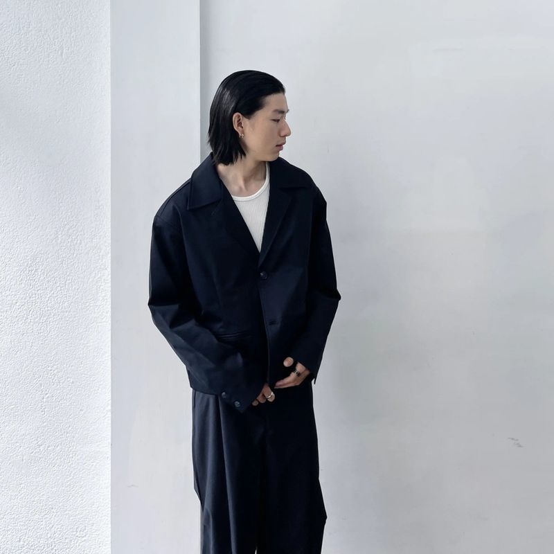 Cropped Tailored Jacket
