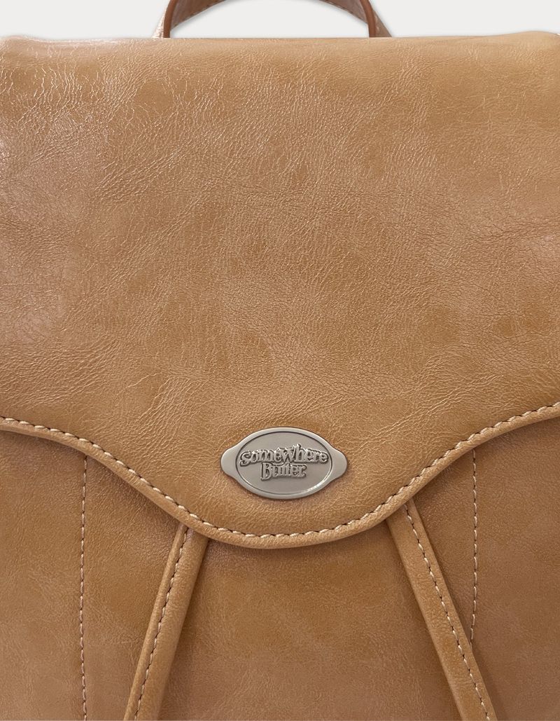 fle backpack - caramel