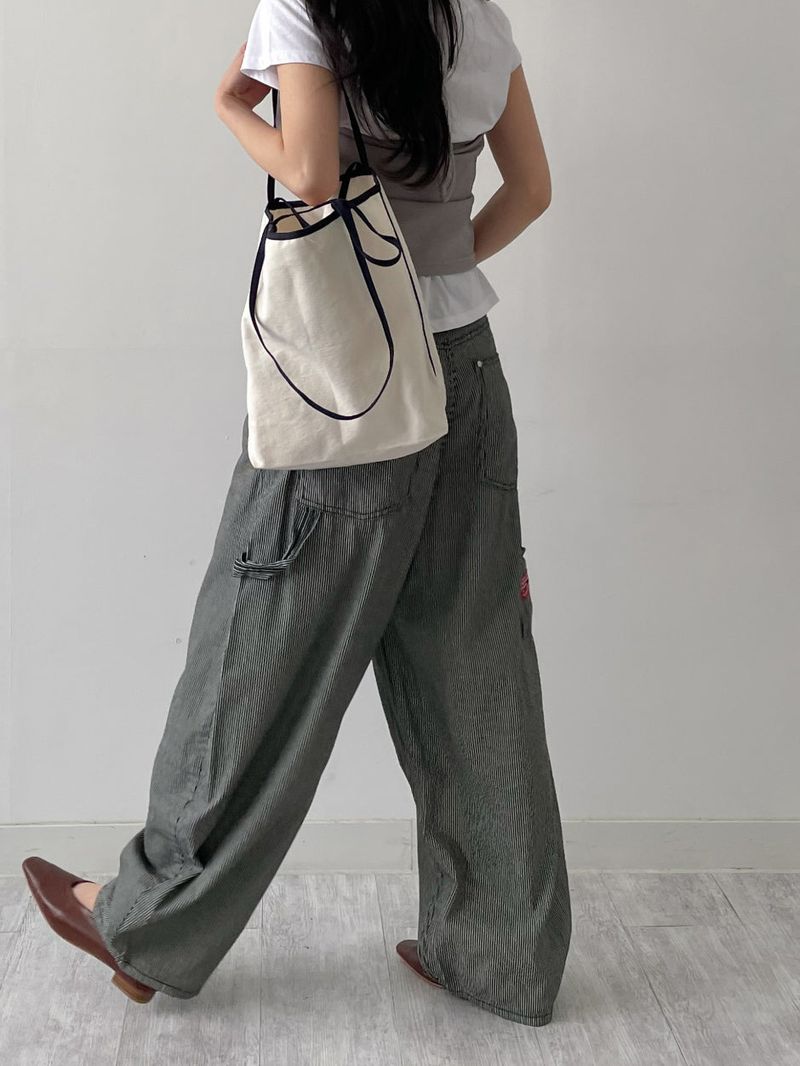 Bio Shirred Halter Neck Knit Vest