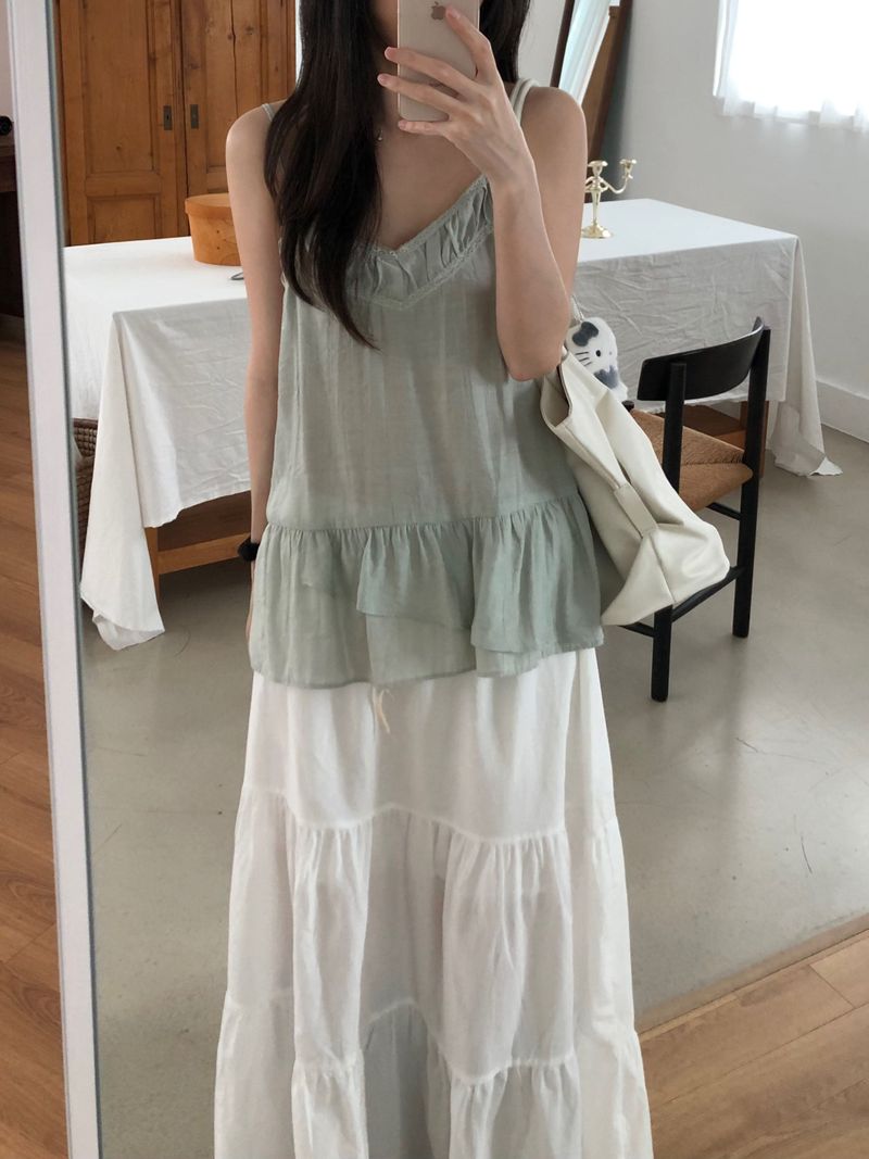 Reese lace sleeveless (4 colors)