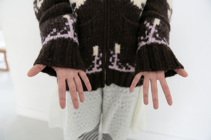 bird cowichan cardigan(2colors)