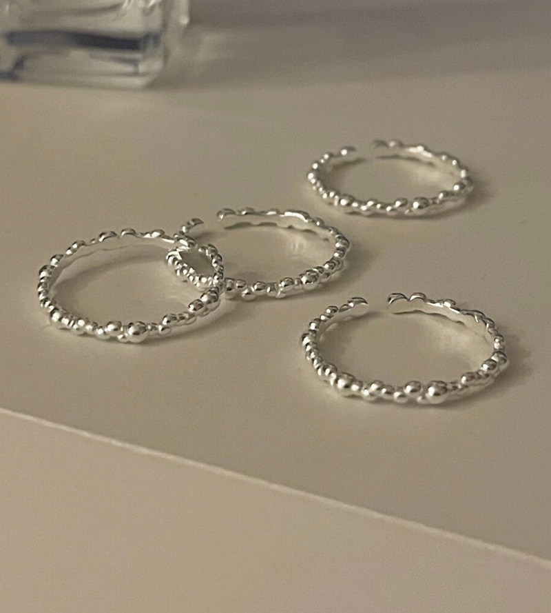 (silver925/18kgold) Salty free ring
