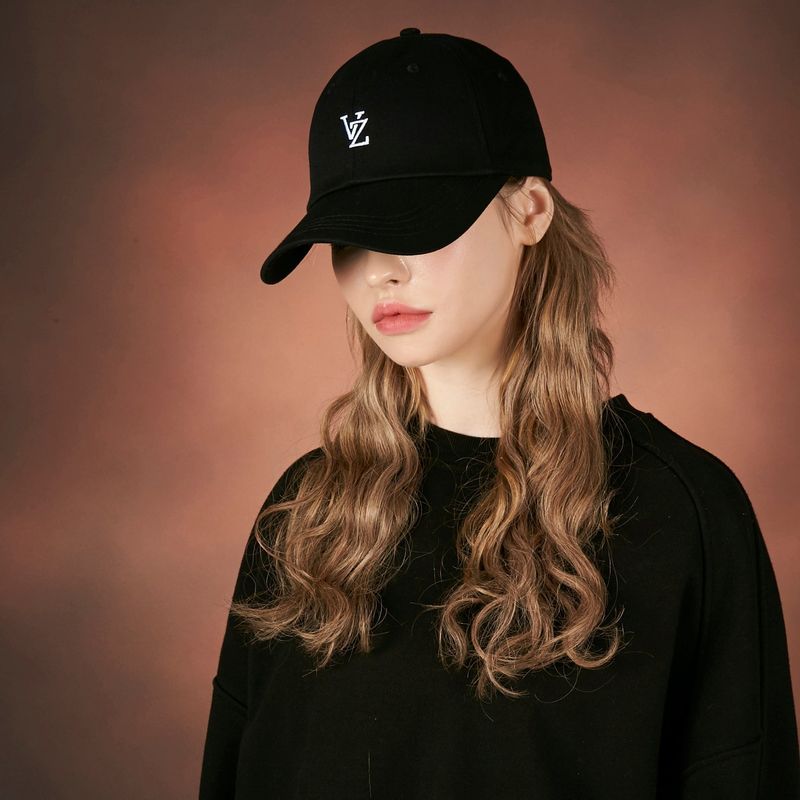Monogram soft over fit ball cap