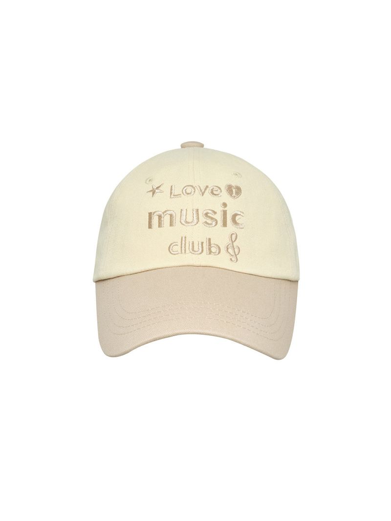 Isummerly（アイサマリー）の「Love music club ball cap - Yellow（Hats）」