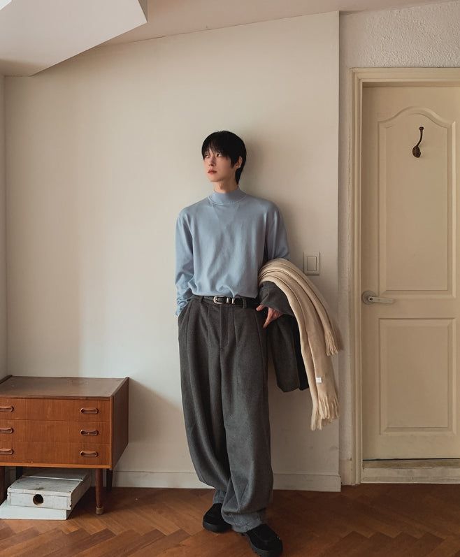 Comel Wool Balloon Slacks