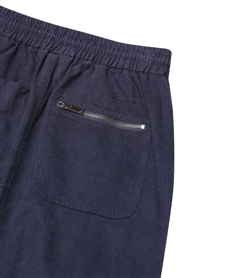 WASHED 2WAY ZIP SKIRT_PURPLE BLUE