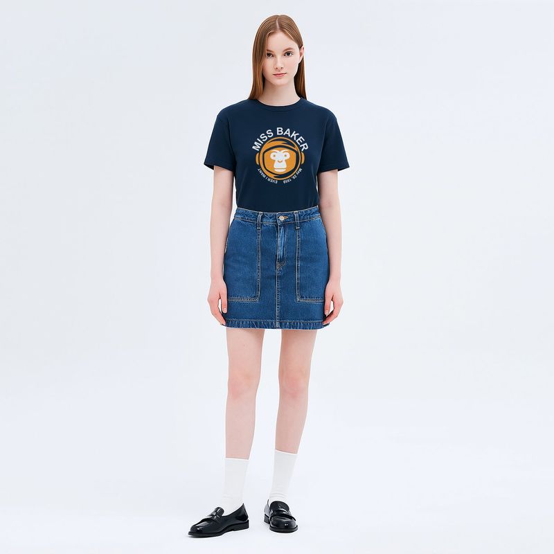 スペースベイカーTシャツ ネイビー