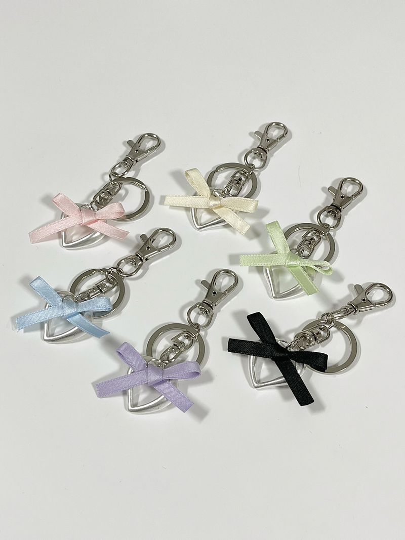 drop ribbon Keyring